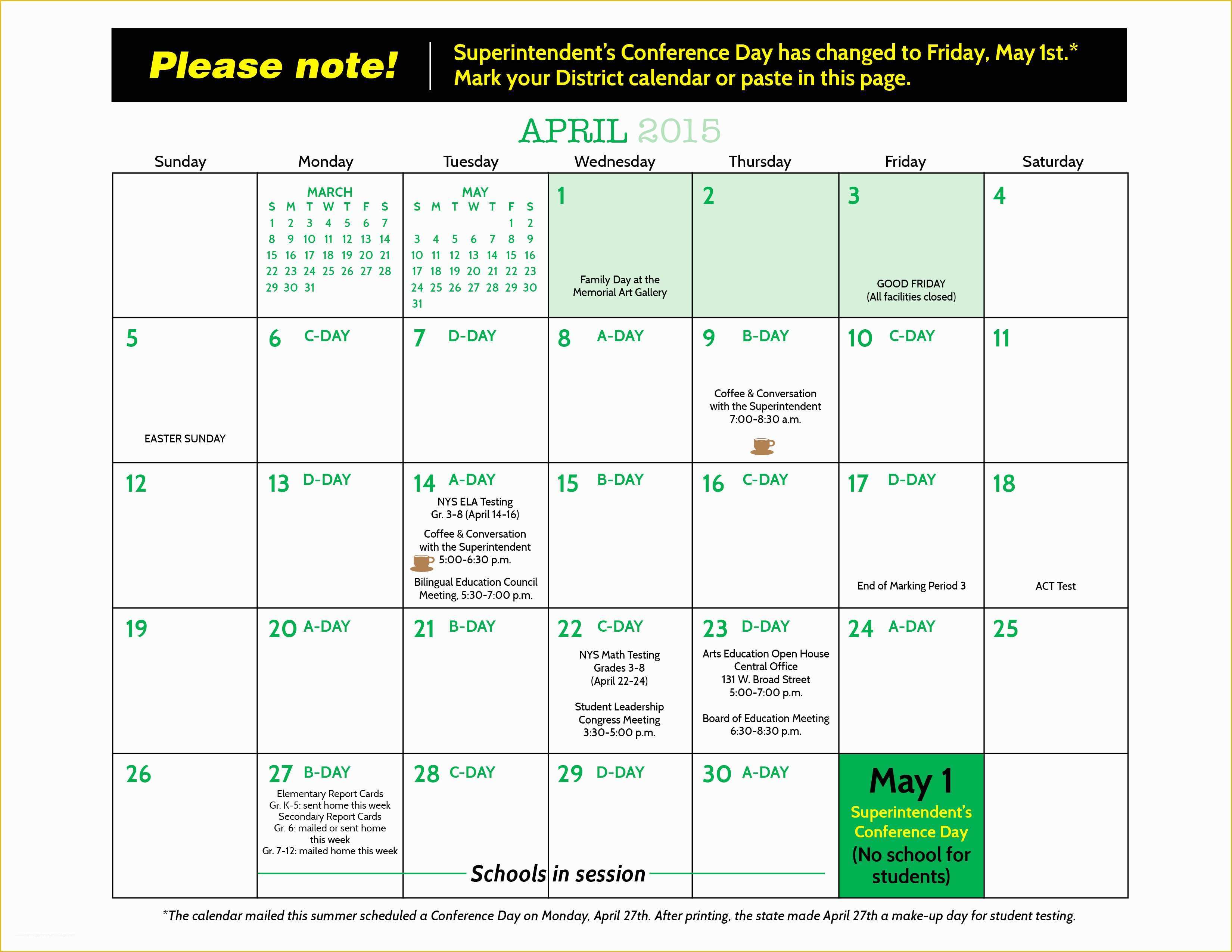 Holiday Schedule Template Free Of Board Education Holiday Calendar Nyc 2016