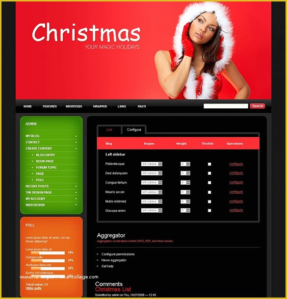 Holiday Website Templates Free Of 18 Christmas Website themes & Templates