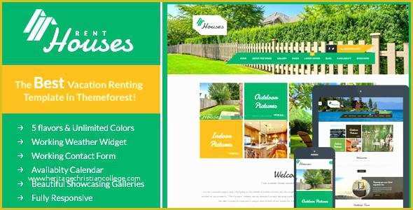 Holiday Website Templates Free Of Free Holiday Rental Website Template Houses Vacation