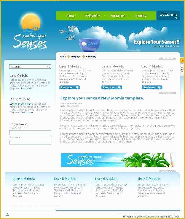 Holiday Website Templates Free Of Fresh Holiday Web Template Freepsdfile