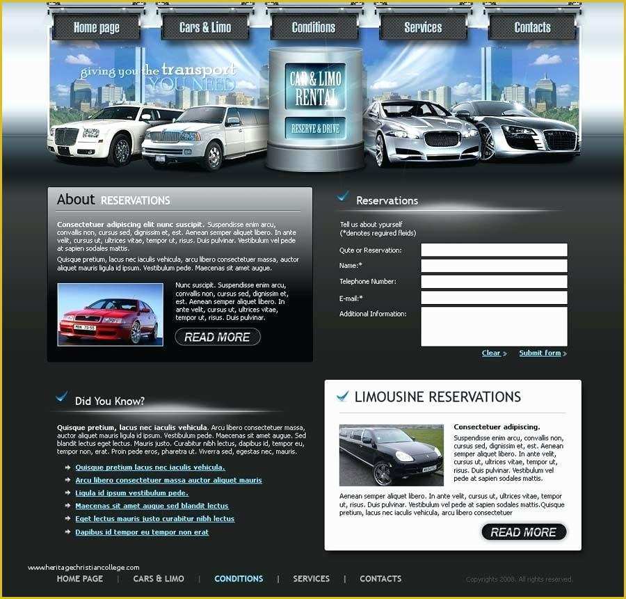 Holiday Website Templates Free Of Real Estate Website Template Rental Templates Fice for