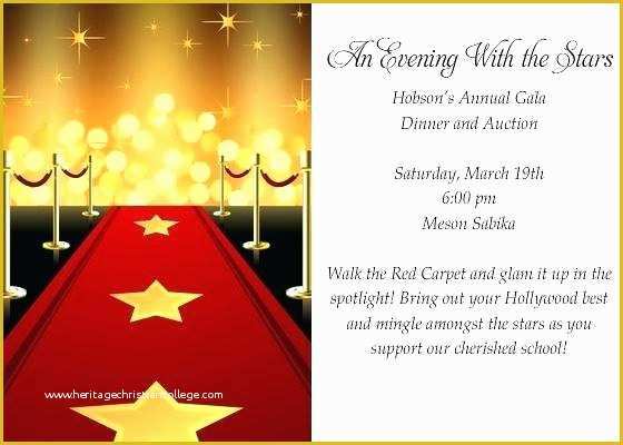 Hollywood themed Invitations Free Templates Of Hollywood Party Invitations Movie Ticket by themed