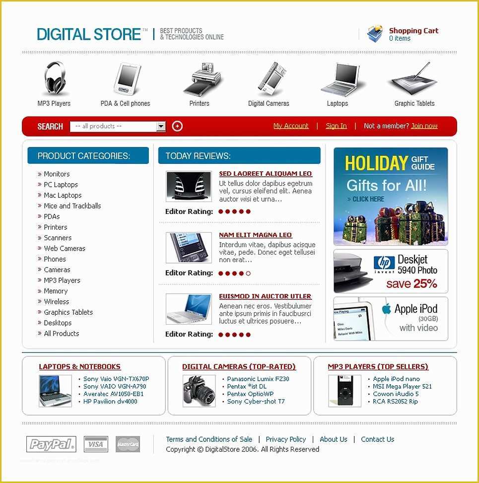 Home Appliances Website Template Free Download Of Electronics Store Website Template Web Design Templates