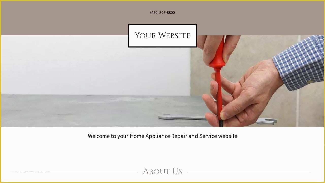 Home Appliances Website Template Free Download Of Example 3 Home Appliance Repair and Service Website
