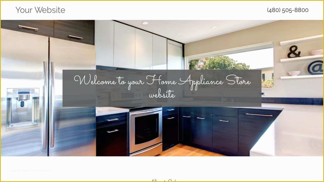 Home Appliances Website Template Free Download Of Home Appliance Store Website Templates