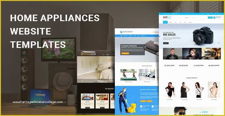 Home Appliances Website Template Free Download Of Home Appliances Wordpress themes for Home Interior