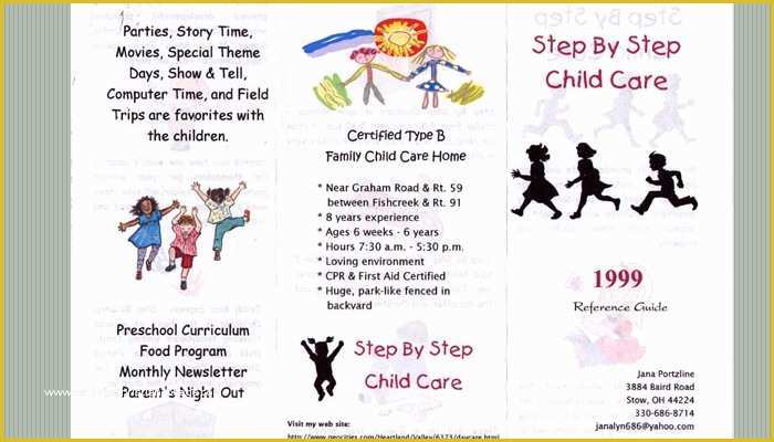 Home Daycare Flyers Free Templates Of 5 Daycare Flyers Templates