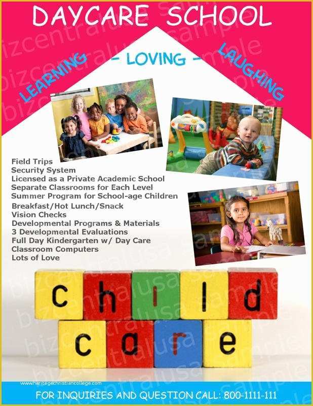44 Home Daycare Flyers Free Templates