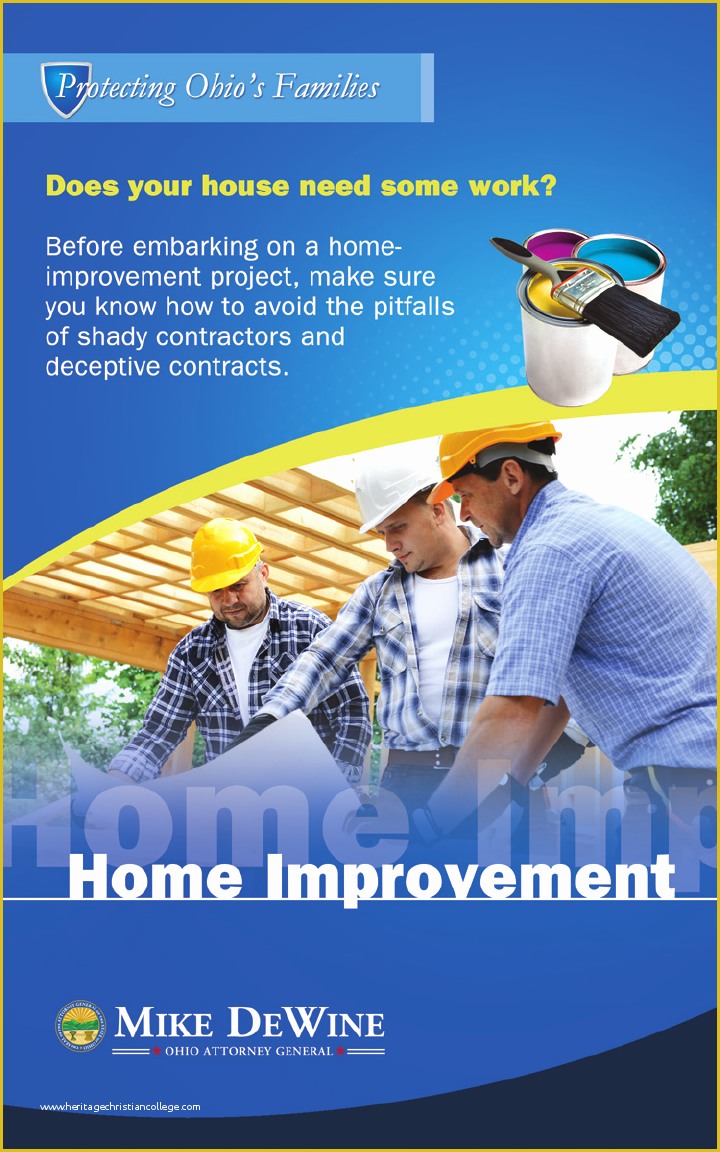 Home Improvement Flyer Template Free Of Download Home Improvement Brochure for Free formtemplate