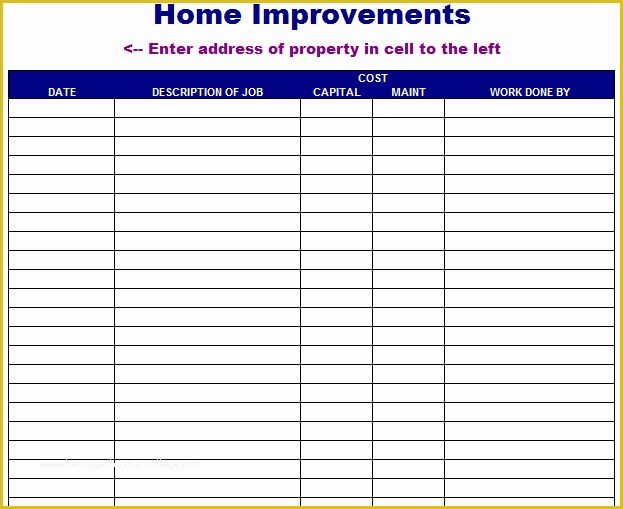 Home Improvement Flyer Template Free Of Home Improvement List Template Info On Financing House