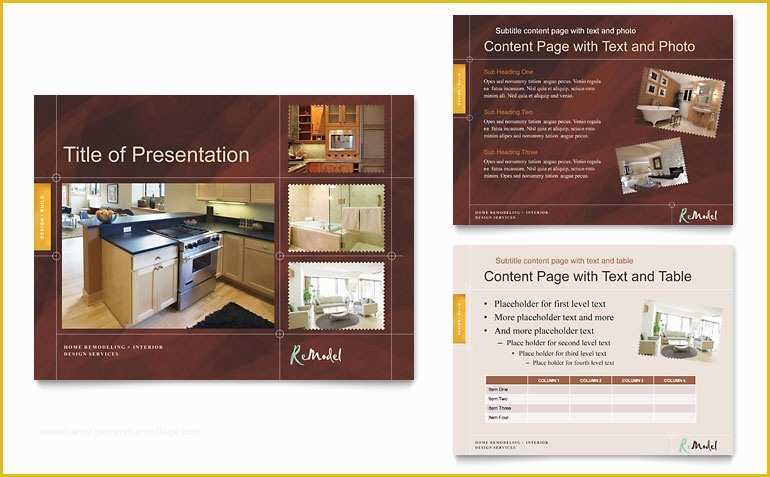 Home Improvement Flyer Template Free Of Home Remodeling Powerpoint Presentation Powerpoint Template