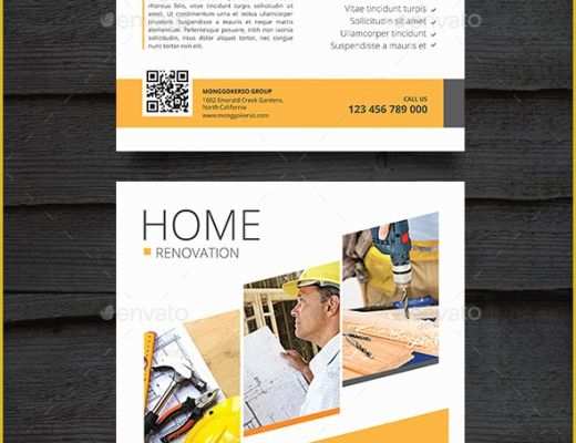 Home Improvement Flyer Template Free Of Home Renovation Flyer by Monggokerso