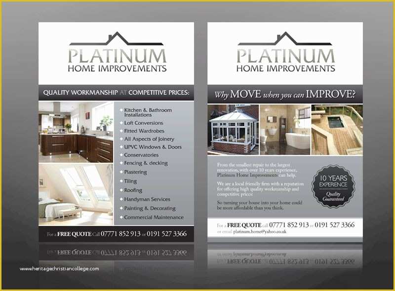 Home Improvement Flyer Template Free Of Sample Home Improvement Flyers Info On Paying for House