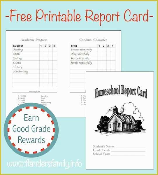 Homeschool High School Report Card Template Free Of 1000 Ideas About Report Cards On Pinterest