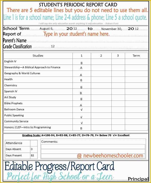 free-downloadable-printable-homeschool-report-card-template