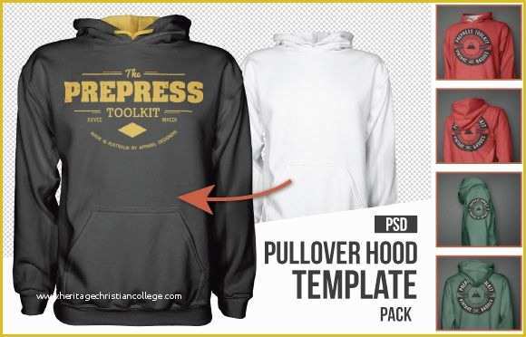 Hoodie Design Template Free Of Blank Mens Pullover Hoo Mockup Template Psd