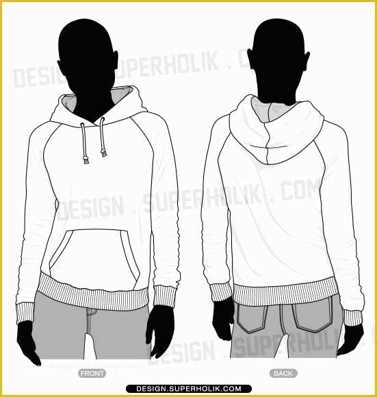 Hoodie Design Template Free Of Fashion Design Templates Vector Illustrations and Clip