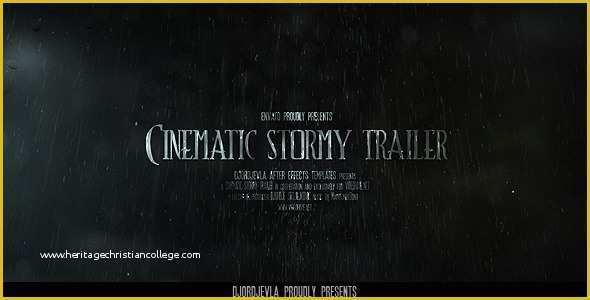 Horror Movie Trailer Template Free Of 29 Cool after Effects Templates for Movies – Desiznworld