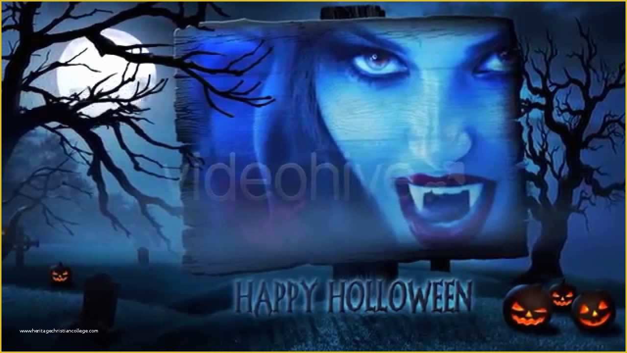 Horror Movie Trailer Template Free Of Happy Halloween Horror Movie Trailer Intro after Effects