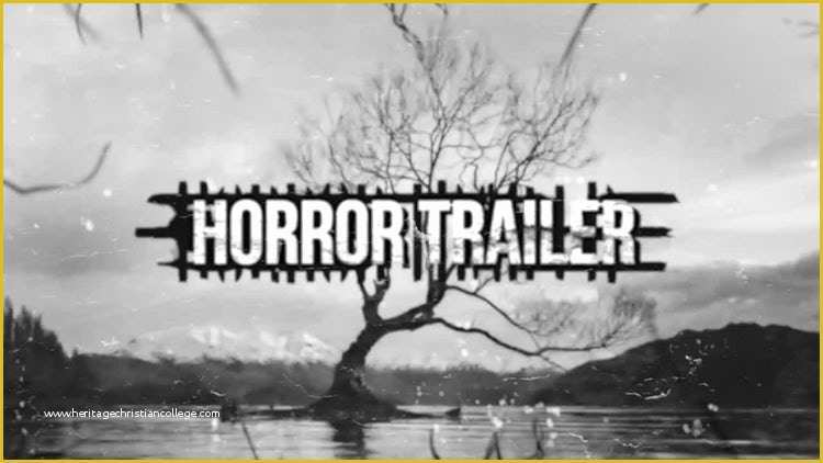 Horror Movie Trailer Template Free Of Horror Trailer Premiere Pro Templates