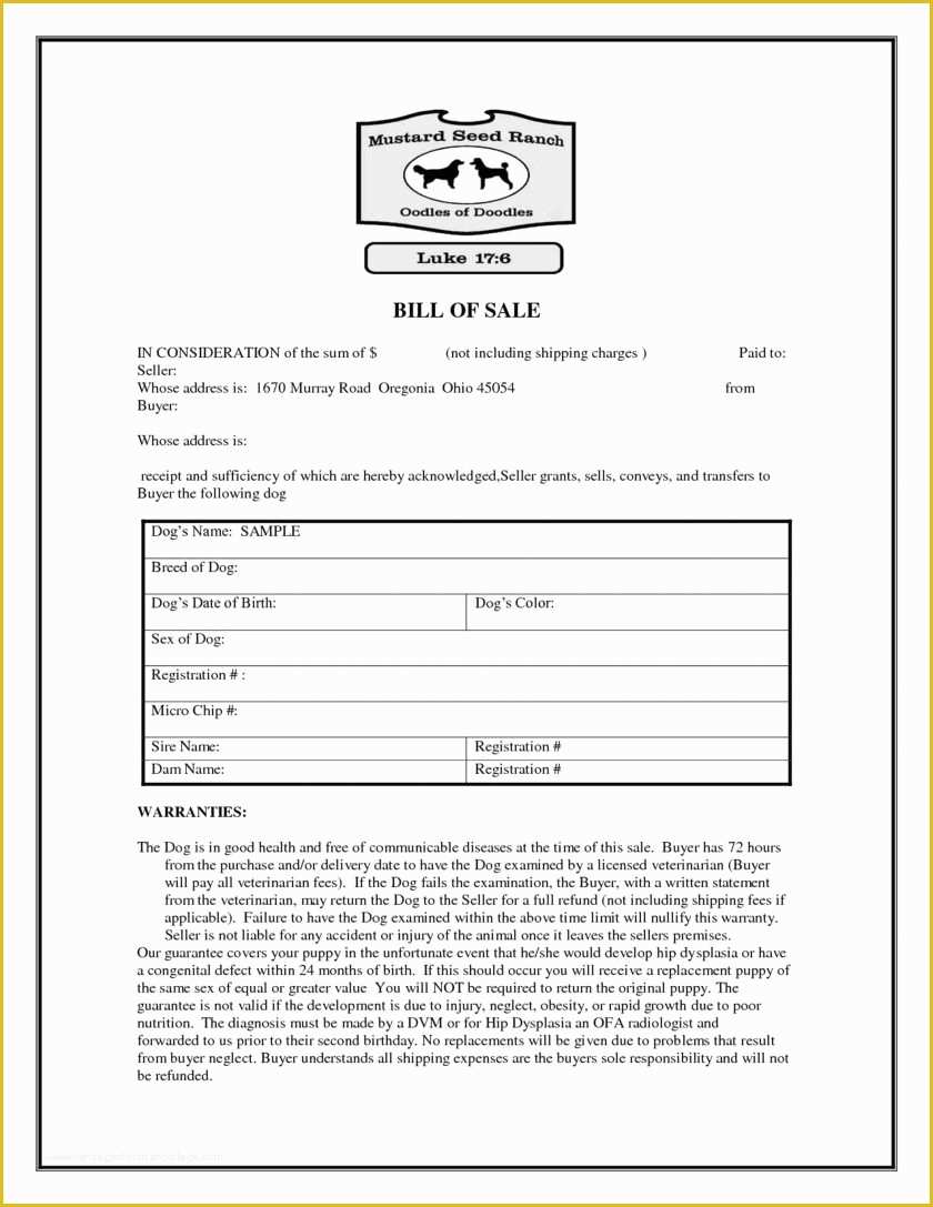 Horse Bill Of Sale Template Free Of Horse Bill Ale Template form 791x1024 Free Pdf Word