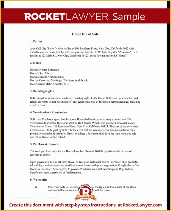 Horse Bill Of Sale Template Free Of Horse Bill Of Sale form Bill Of Sale for Horse Template