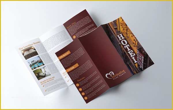 Hotel Brochure Templates Free Download Of 13 Hotel Brochure Templates