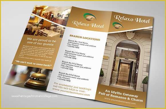 Hotel Brochure Templates Free Download Of 13 Hotel Brochures