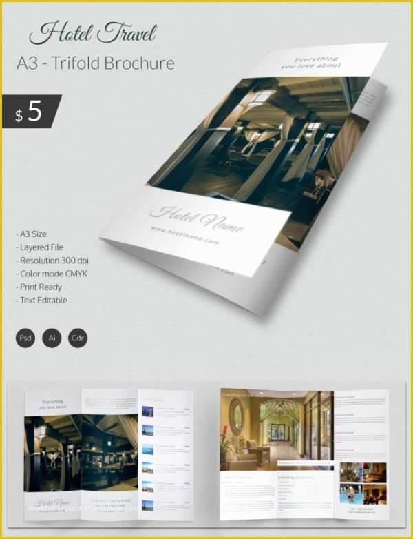 Hotel Brochure Templates Free Download Of Travel Brochure Templates 21 Download In Psd Vector