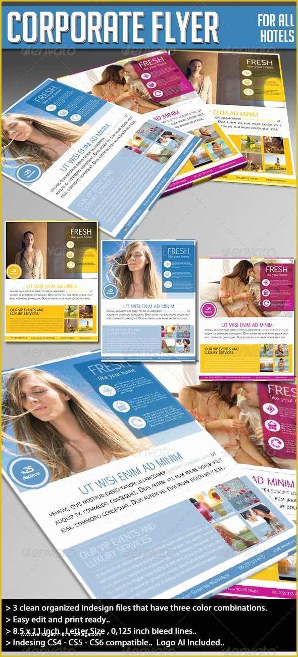 Hotel Flyer Templates Free Download Of 180 Best Print Templates Images On Pinterest