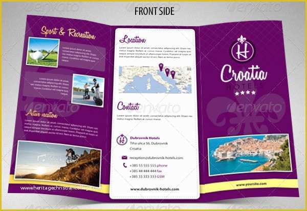 Hotel Flyer Templates Free Download Of 25 Hotel Brochure Templates Free & Premium Download