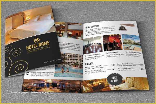 Hotel Flyer Templates Free Download Of 25 Hotel Brochure Templates Free &amp; Premium Download