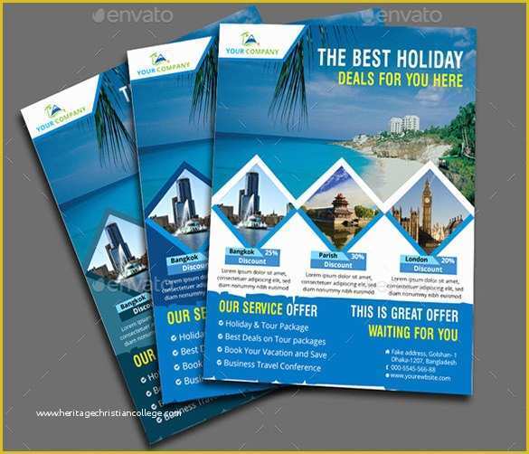 Hotel Flyer Templates Free Download Of 52 Travel Flyer Templates Psd Word Ai Vector Eps