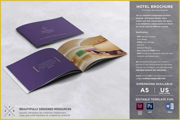 Hotel Flyer Templates Free Download Of Hotel Brochure Template Brochure Templates On Creative