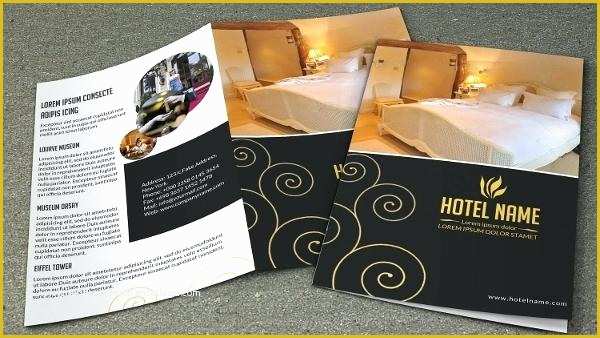 Hotel Flyer Templates Free Download Of Hotel Brochure Template Hp Brochure Templates Hp Fold