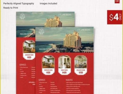 Hotel Flyer Templates Free Download Of Hotel Brochure Templates Free Download Condo Financials
