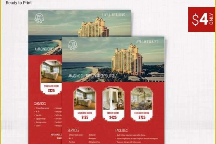 Hotel Flyer Templates Free Download Of Hotel Brochure Templates Free Download Condo Financials