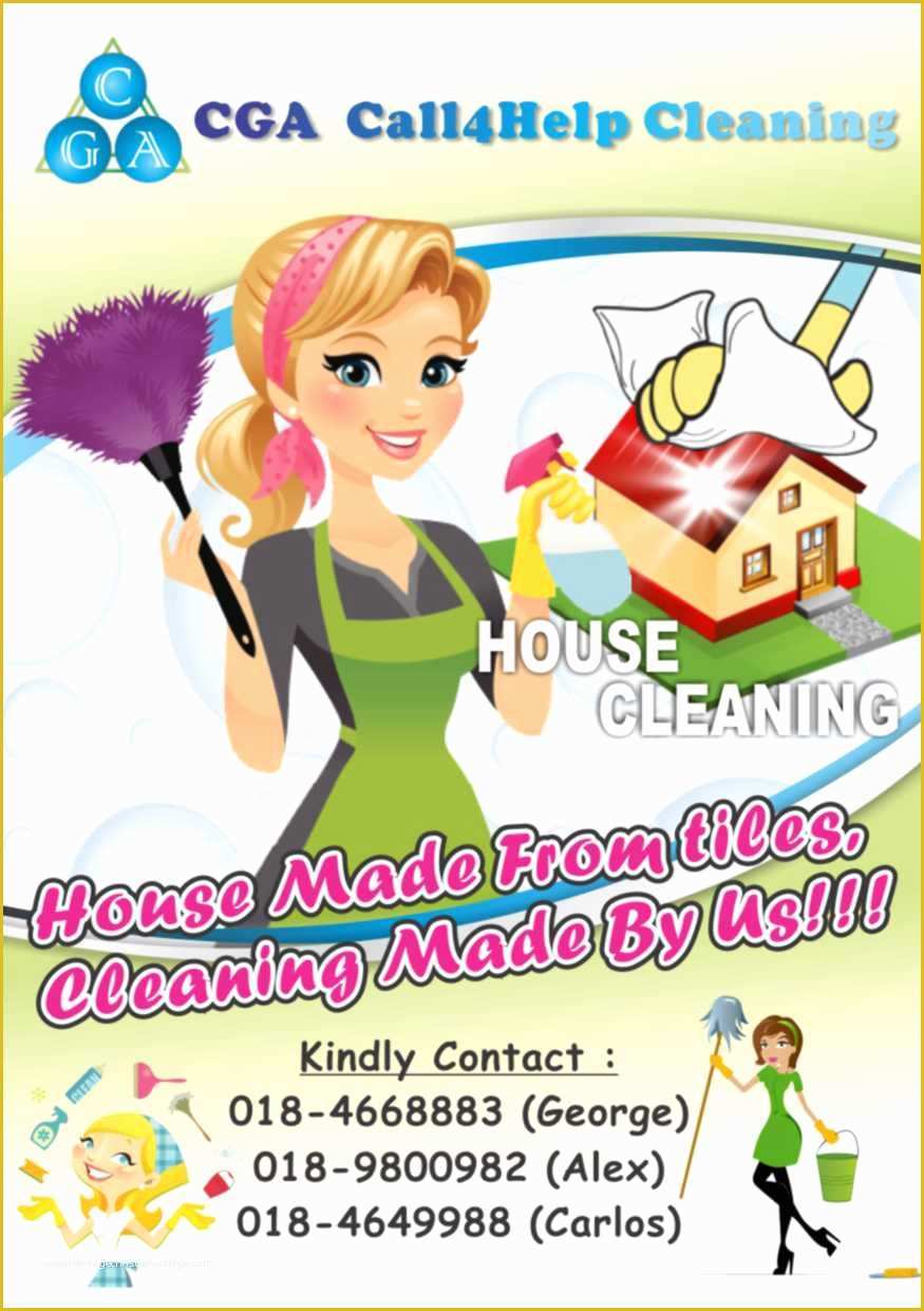 House Cleaning Templates Free Of Flyers for House Cleaning Keywords Suggestions for