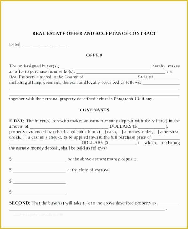 House for Sale by Owner Contract Template Free Of Fer Letter Template Expired Listing Samples Fsbo