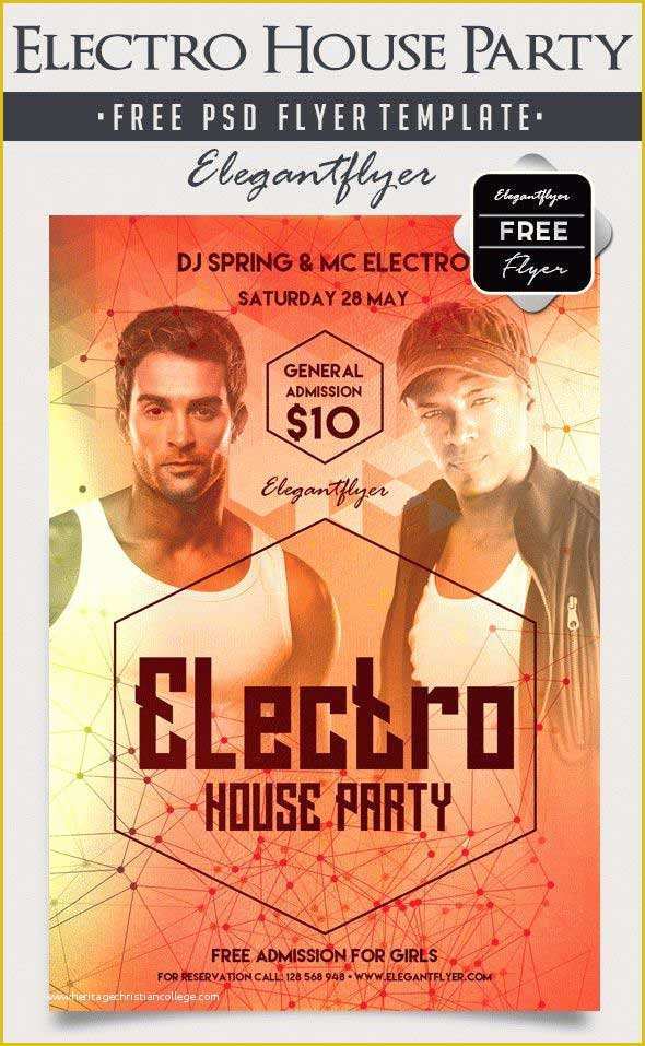 House Party Flyer Template Free Of 80 Best Free Flyer Templates In Shop Psd format Download