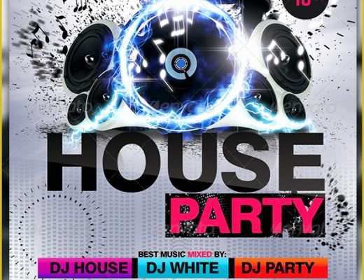 House Party Flyer Template Free Of House Party Flyer Template Vol 2 by Stormclub