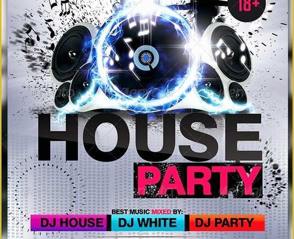 House Party Flyer Template Free Of House Party Flyer Template Vol 2 by Stormclub