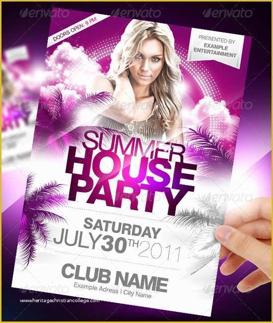 House Party Flyer Template Free Of top 100 Flyer Templates 56pixels