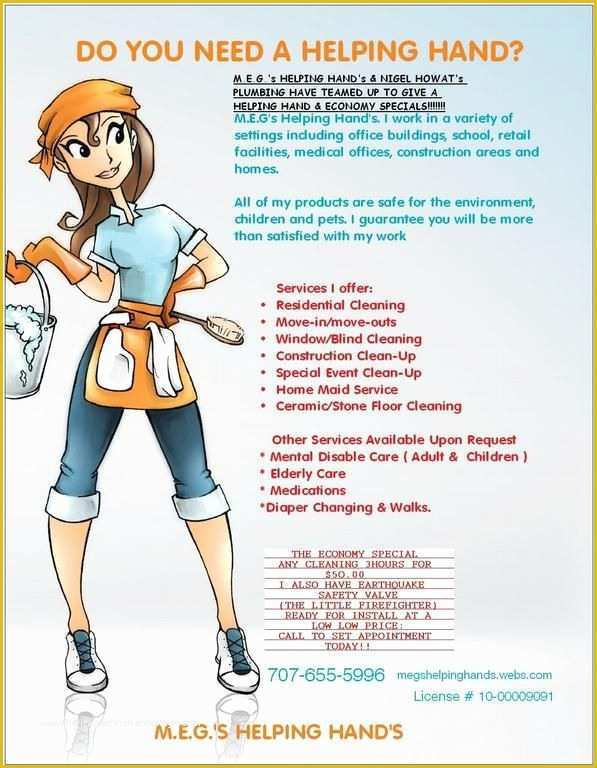 Housekeeping Flyer Templates Free Of Cleaning Service Advertisement Example Google Search