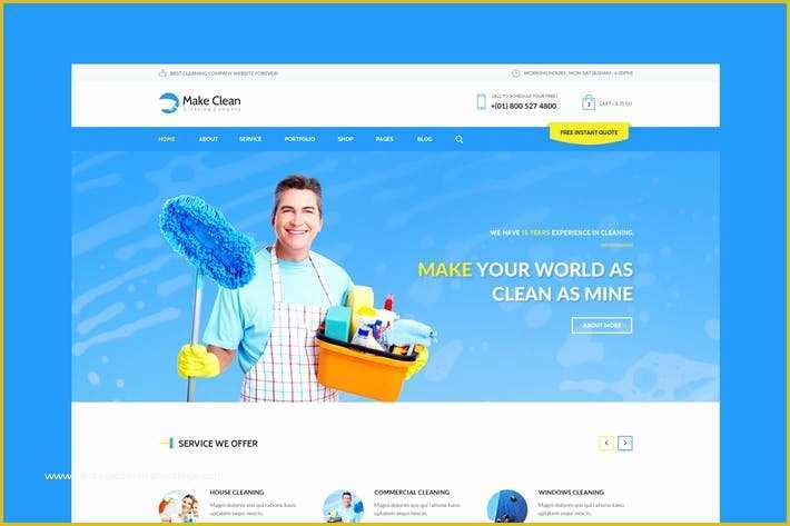 Housekeeping Website Templates Free Download Of Download Site Templates Envato Elements