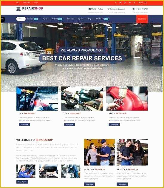 Housekeeping Website Templates Free Download Of Website Templates Car Wash Custom Template Free Download