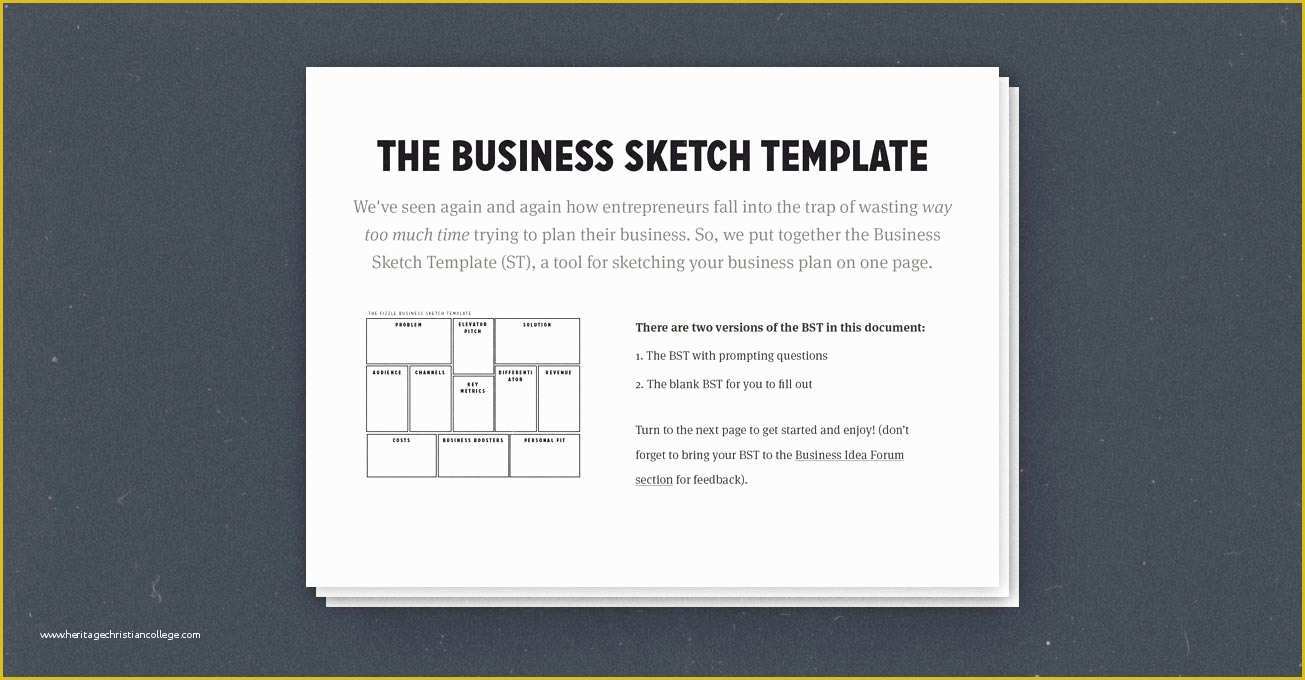How to Create A Business Plan Template Free Of How to Create A Simple Effective E Page Business Plan
