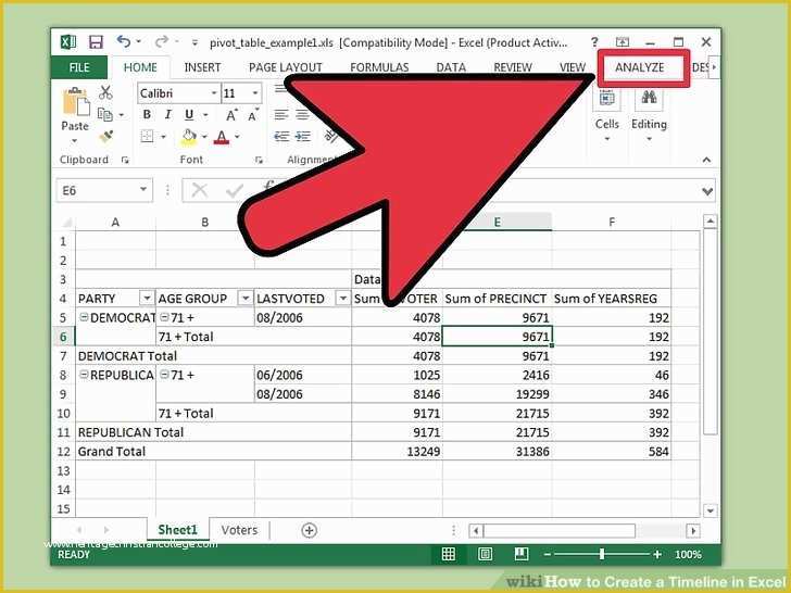 How to Create A Timeline In Excel Free Timeline Template Of 3 Ways to Create A Timeline In Excel Wikihow