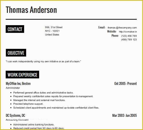How to Make A Resume Free Template Of How to Create A Resume Resume Cv Example Template