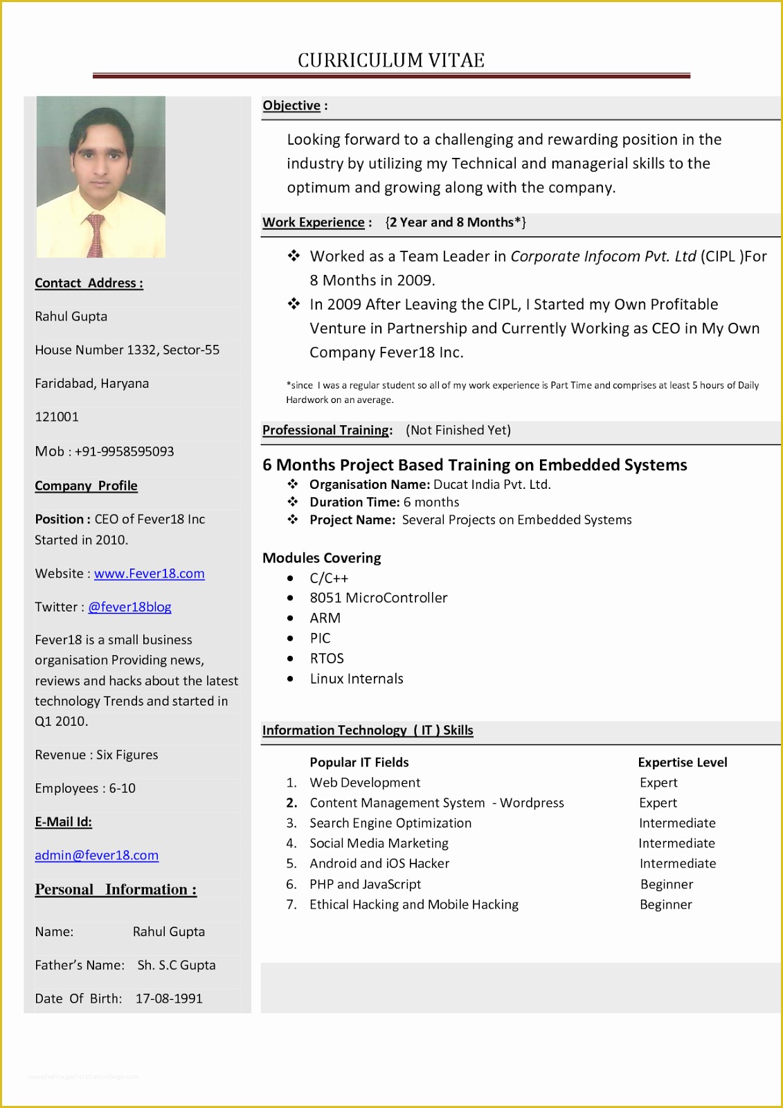 How to Write A Cv Template Free Of Create A Resume Resume Cv